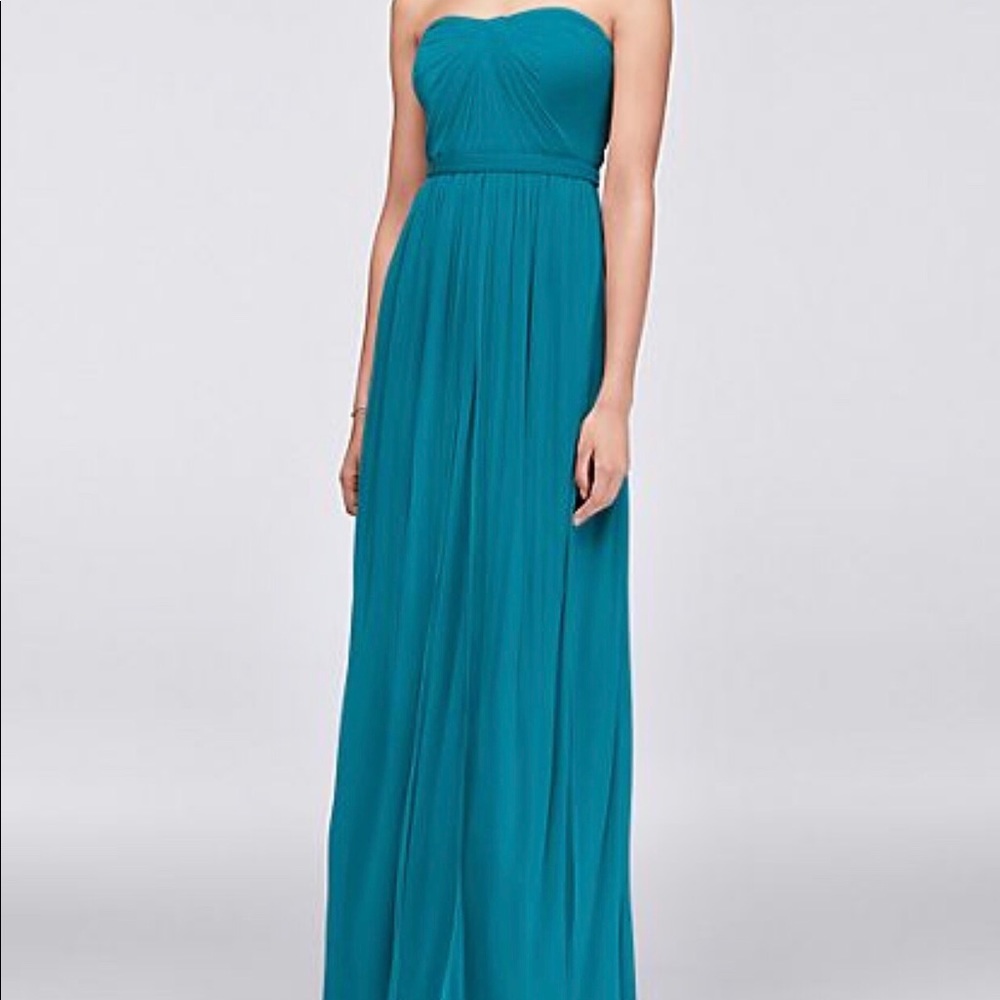David's Bridal- VERSA CONVERTIBLE MESH DRESS